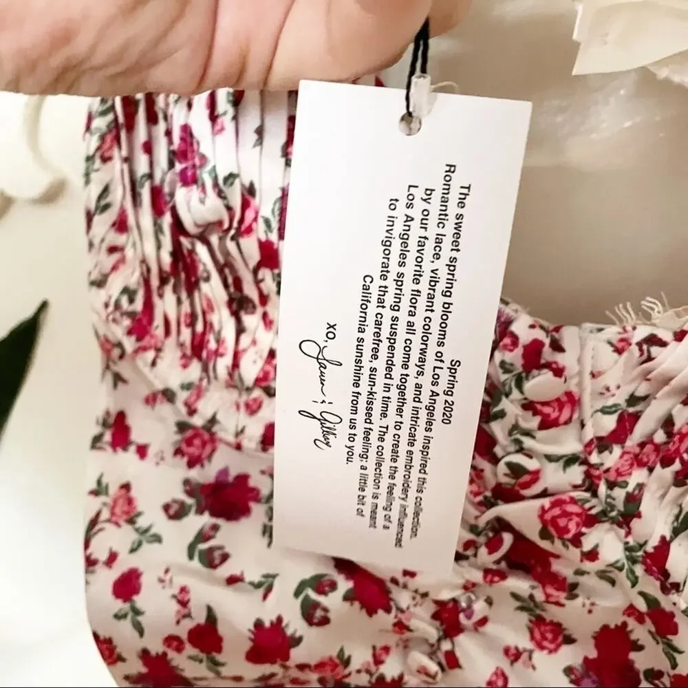 For Love and Lemons by Victoria's Secret NWT Melrose Bustier Size M